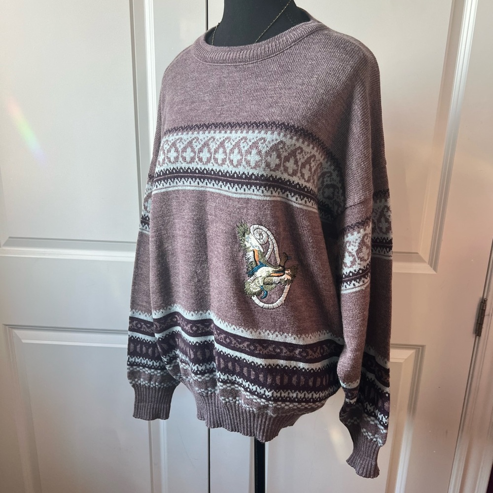 INXS Brown Knit Sweater